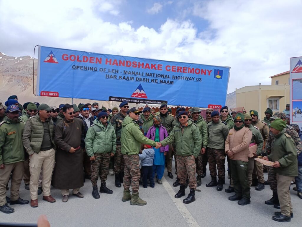 Leh-Manali NH-3 cleared for traffic connecting Ladakh with rest of India