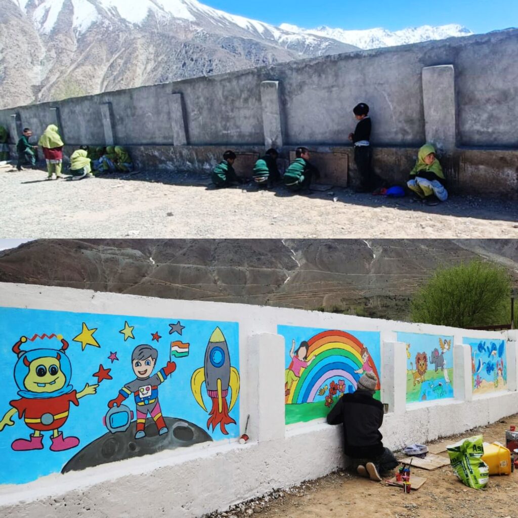 ROQS, Little Hands Project Transform Ajinopora Kaksar School