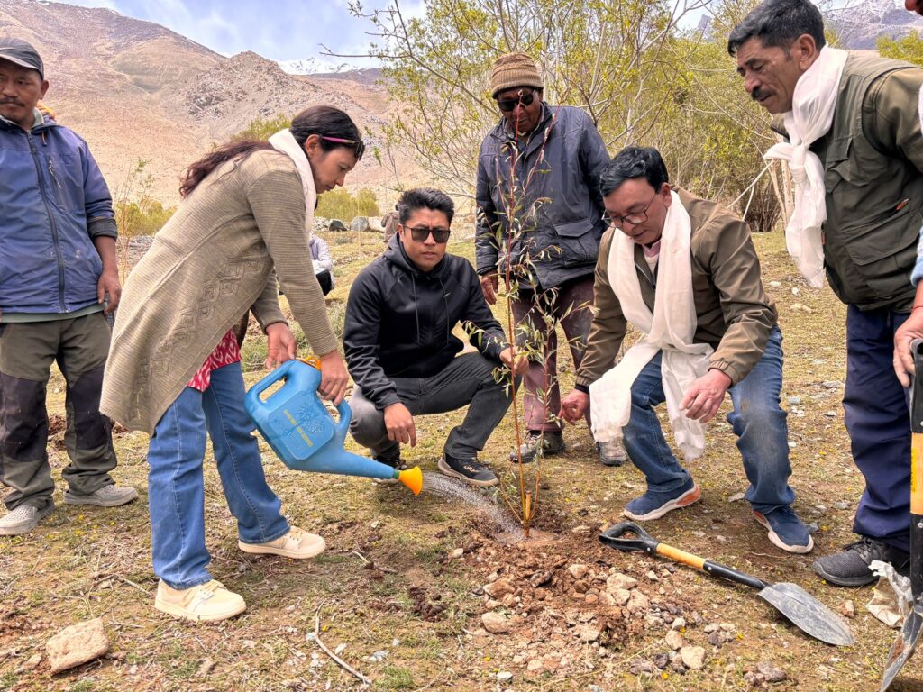 Forest Ecology and Environment Department launches Environment Week in Nubra