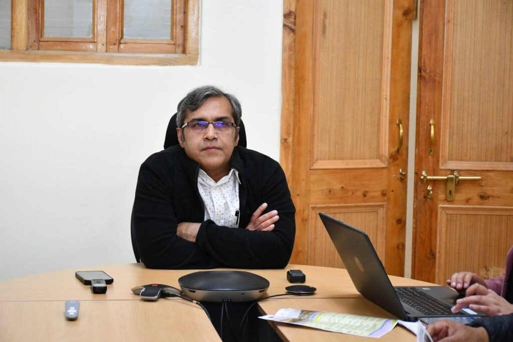 Khirwar launches Ladakh Medical Census App