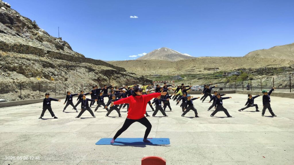 Yoga Reaches frontiers of Ladakh ahead of International Day of Yoga