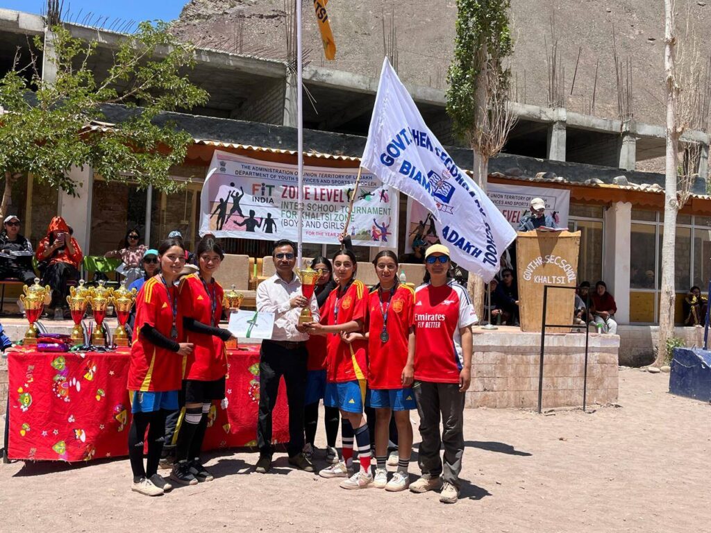 Zonal Level Inter-School Tournament concludes at Khaltsi Zonal Level Inter-School Tournament concludes at Khaltsi