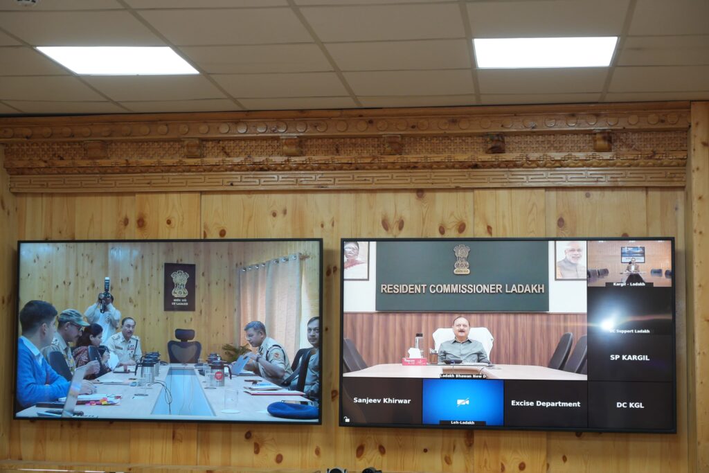 CS Kotwal chairs meeting to strengthen Anti-Drug Measures in Ladakh CS Kotwal chairs meeting to strengthen Anti-Drug Measures in Ladakh