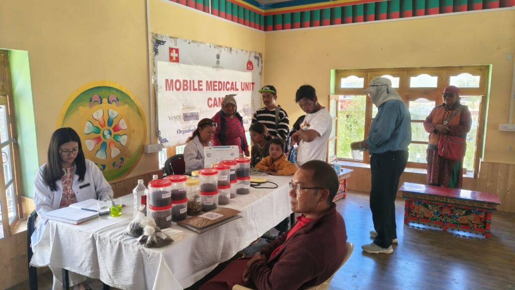 Dharti Aaba Abhiyan brings vital services to Tangtse Community