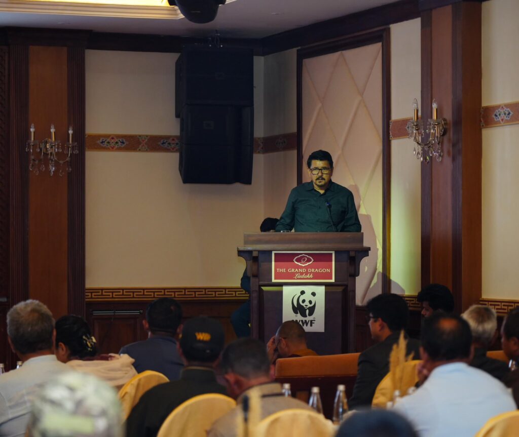 CEC Gyalson advocates Changthang-Centric Development at WWF-India Event