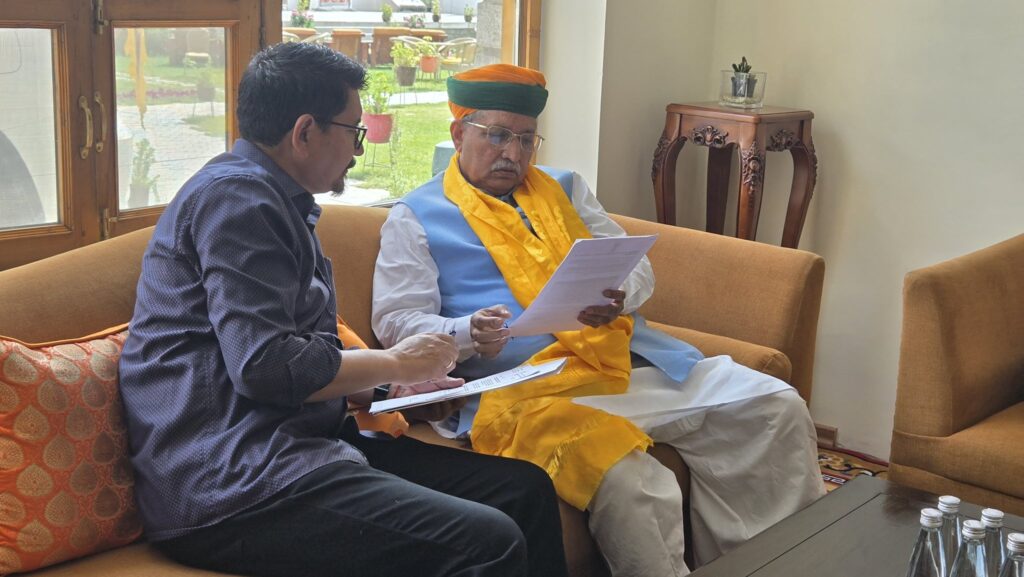Law Minister Meghwal meets CEC Gyalson, Delegations; Assures support on key issues