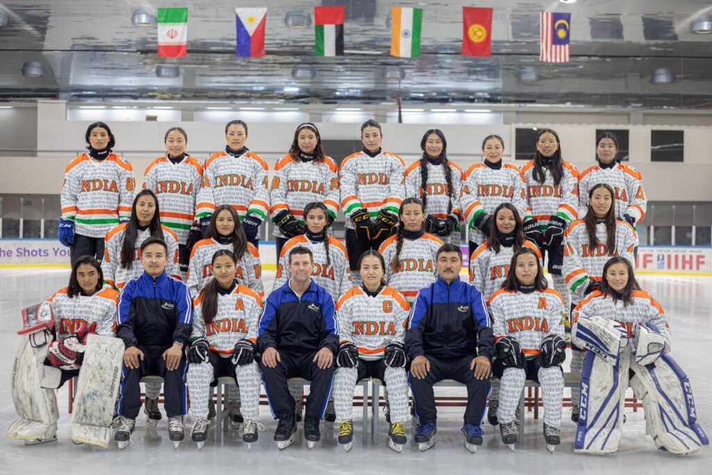 Olympic Association congratulates Team India for Bronze at Asian Women’s Ice Hockey Cup