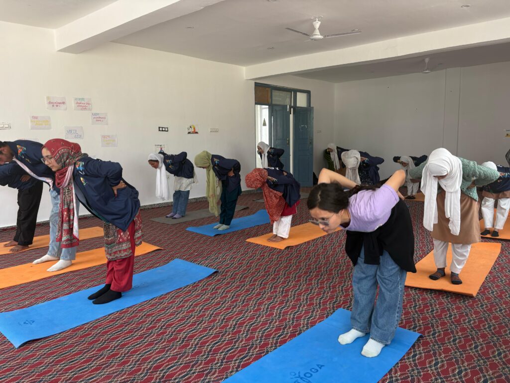 GDC Kargil celebrates Yoga Week