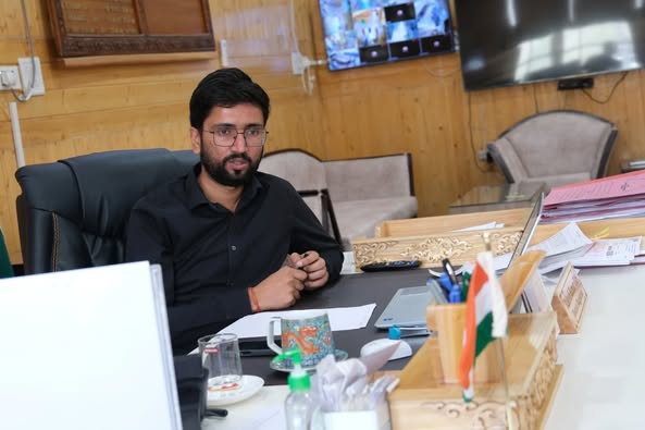 DC Kargil reviews beautification plans for Bul Bul Bagh, Sher Bagh