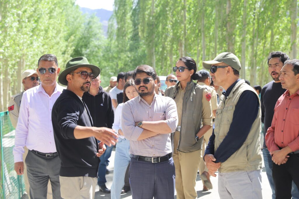 DC Leh reviews preparations at Jivetsal; emphasises inter-departmental coordination ahead of Dalai Lama’s visit