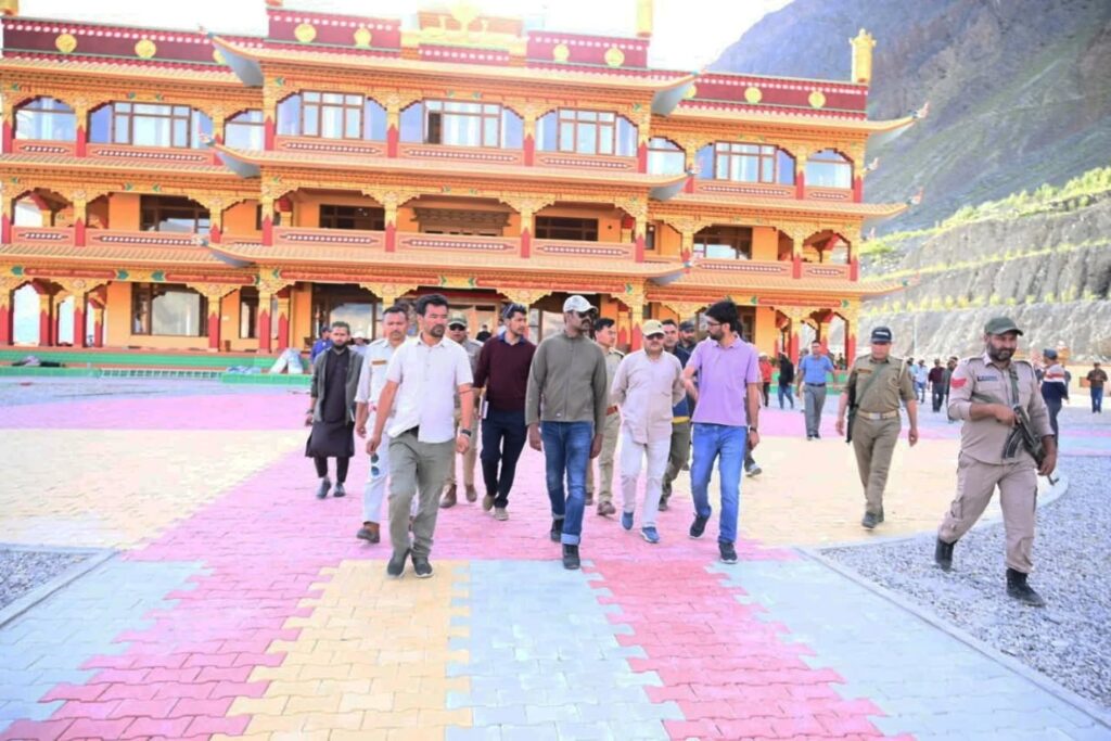 Kargil gears up for H H Dalai Lama’s visit to Zanskar: DC and SSP conduct joint review