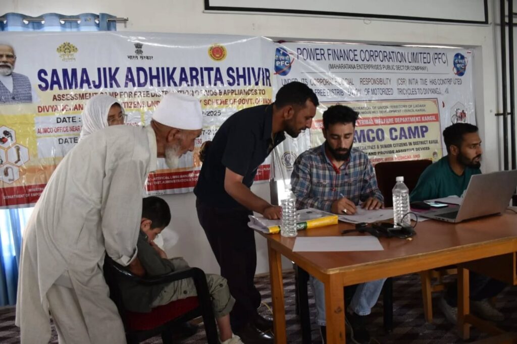 Disability assessment camp brings hope to Kargil’s remote areas