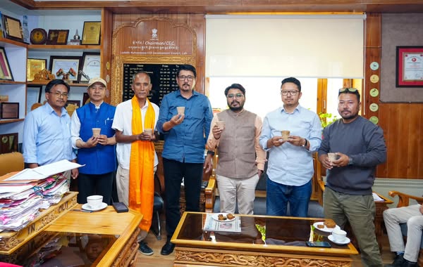 CEC Tashi Gyalson Backs Clay Cup Initiative, Urges Govt Adoption