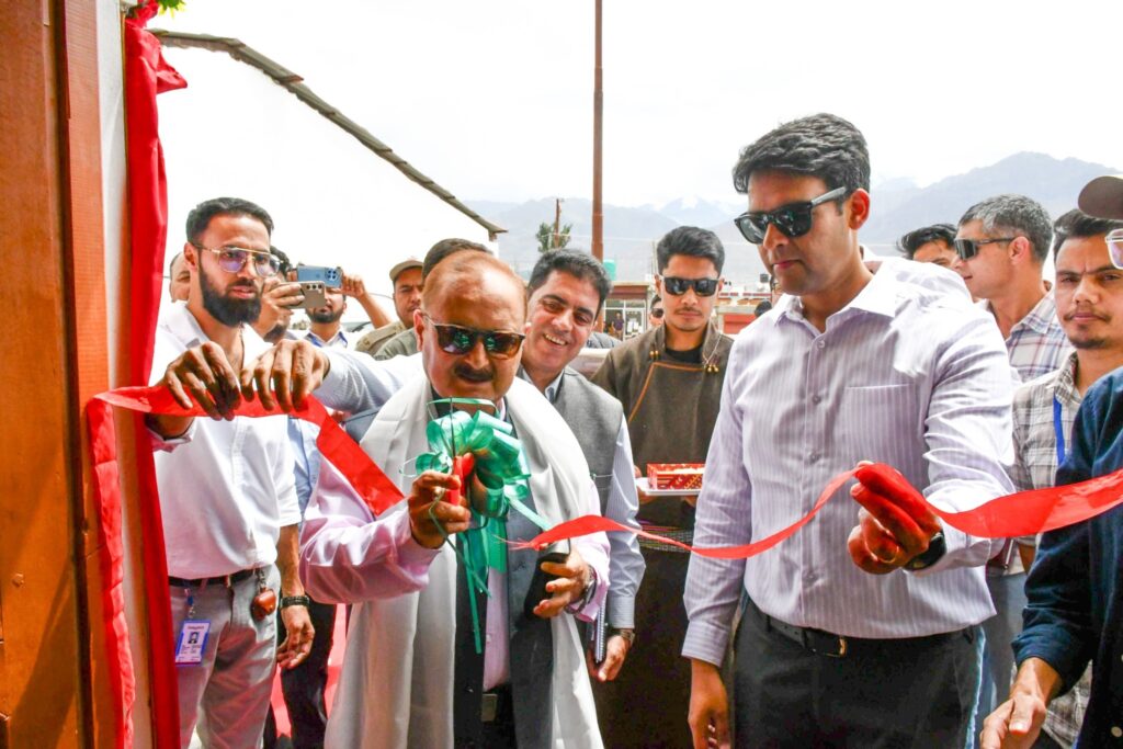 Ladakh rolls out VLTD for safer transport; CS Dr. Kotwal stresses awareness
