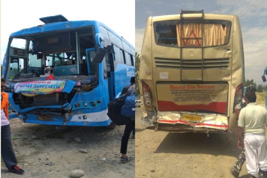 36 Amarnath pilgrims suffer minor injuries after 5 buses collide in J-K’s Ramban