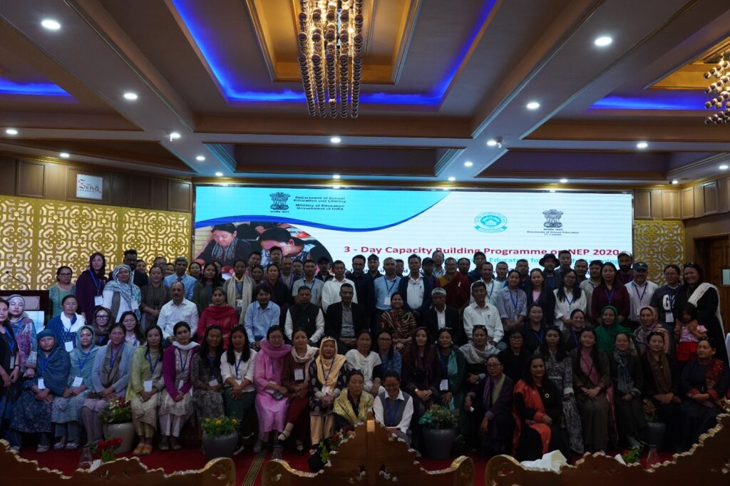 3-Day NEP 2020 Training for Ladakh Government School Teachers Begins