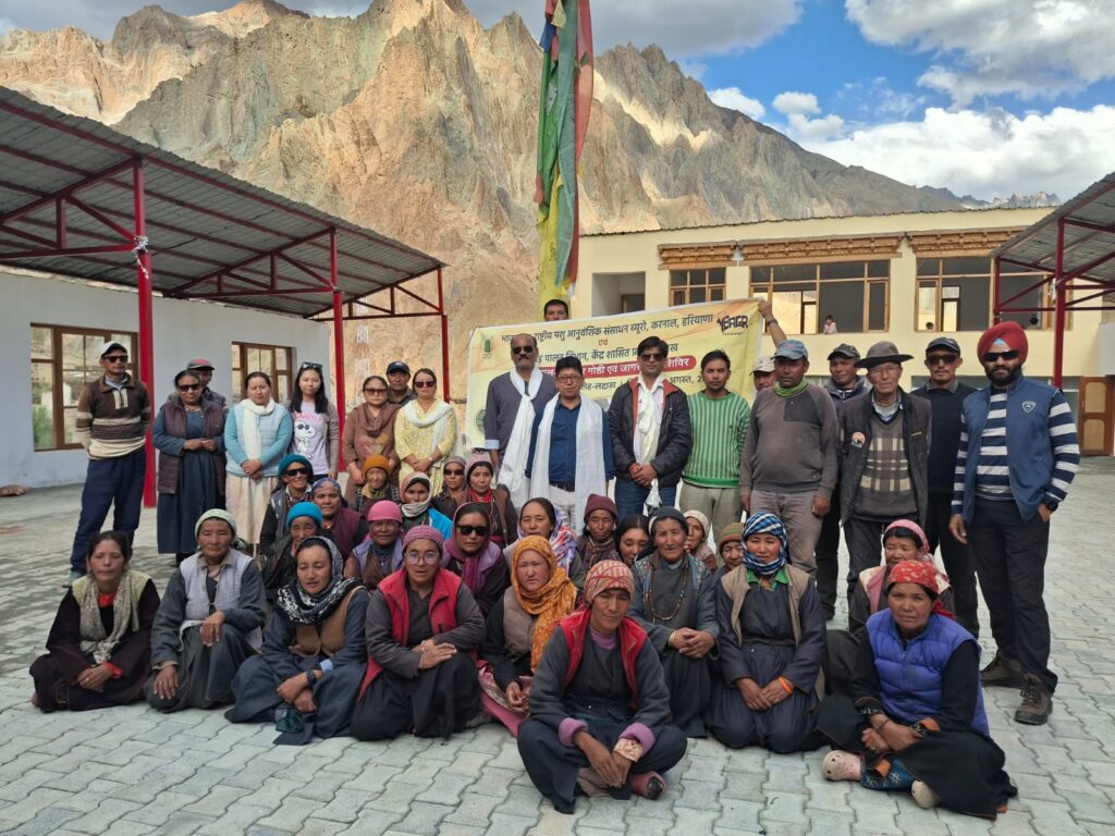 Lamayuru & Kanji Host Awareness Camp on Indigenous Livestock Conservation
