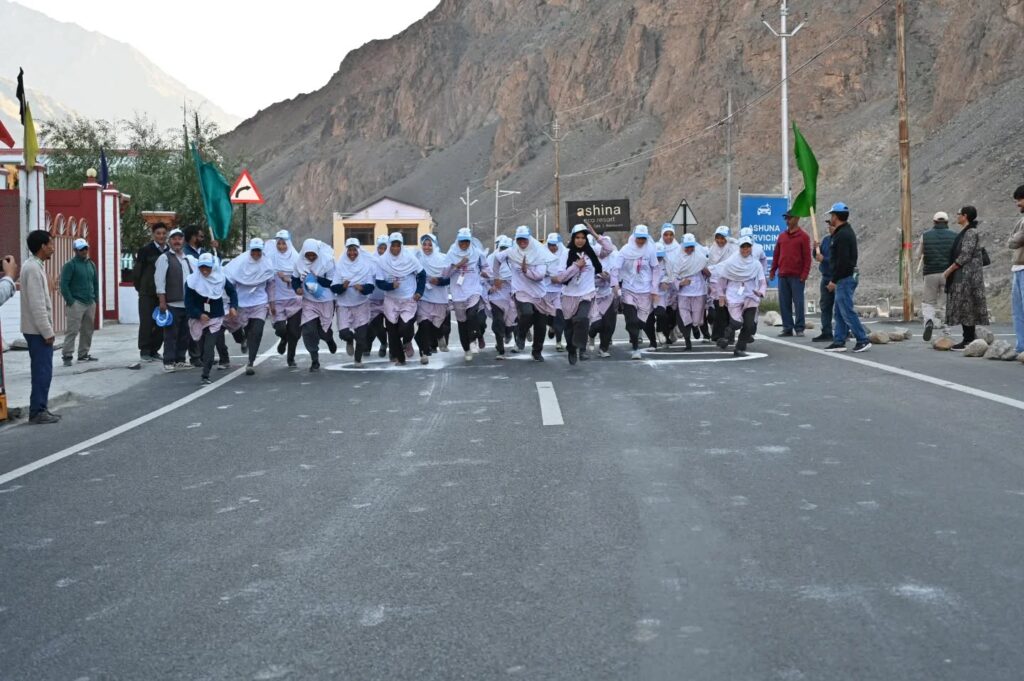 NHIDCL Marks 11th Anniversary with Student Marathon in Trespone