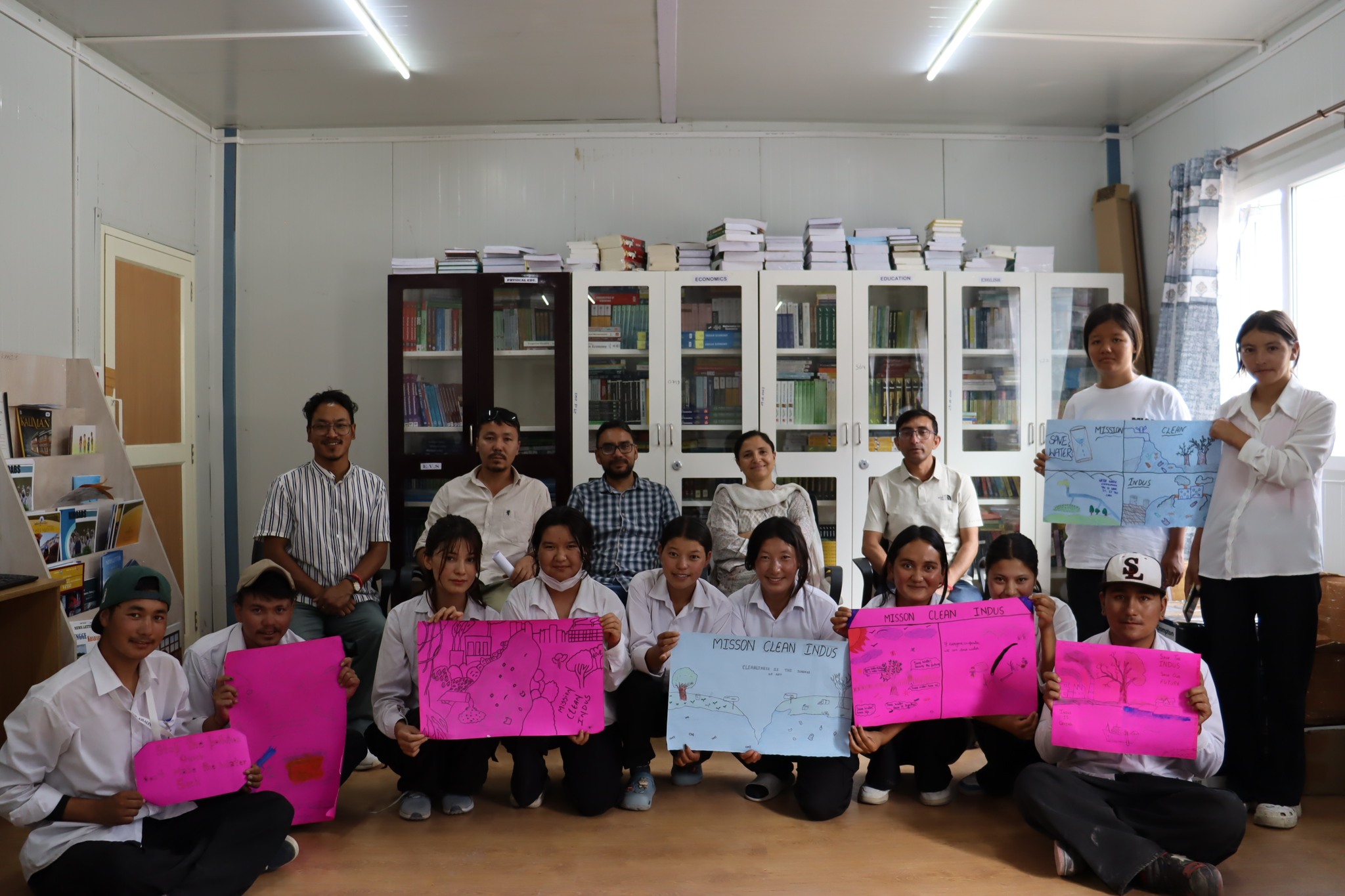 DC Khaltse Holds Cleanliness Drive, Poster Contest – Indus Dispatch