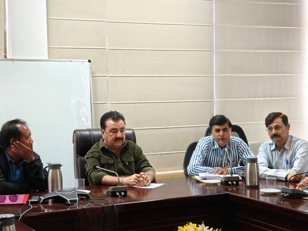 ACD Leh reviews rural development schemes with national monitors
