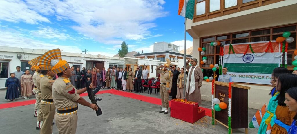 District Court Leh celebrates 79th Independence Day with great enthusiasm & patriotism