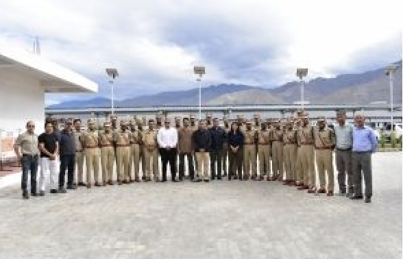 IPS probationers of 77 RR visit Ladakh Police Headquarters
