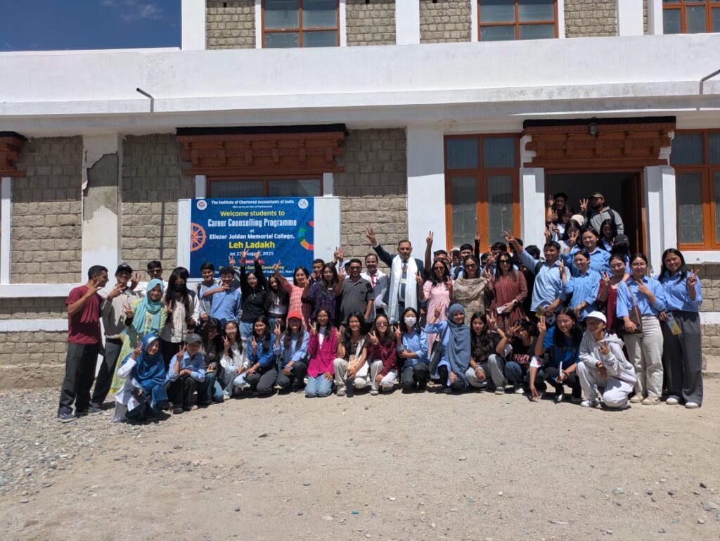 EJM College Leh; ICAI, New Delhi hold career counselling session regarding CA