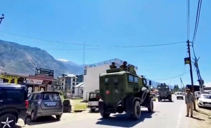 Security operation to neutralise terrorists enters second day in J-K’s Kishtwar