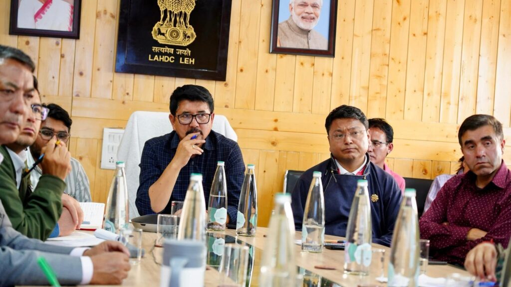 CEC Chaired Meeting on Ladakh Marathon 2025