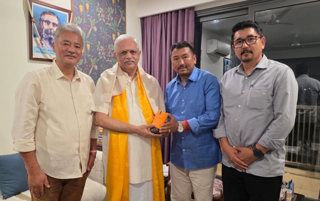 Ladakh Delegation Meets BJP National General Secretary in Delhi