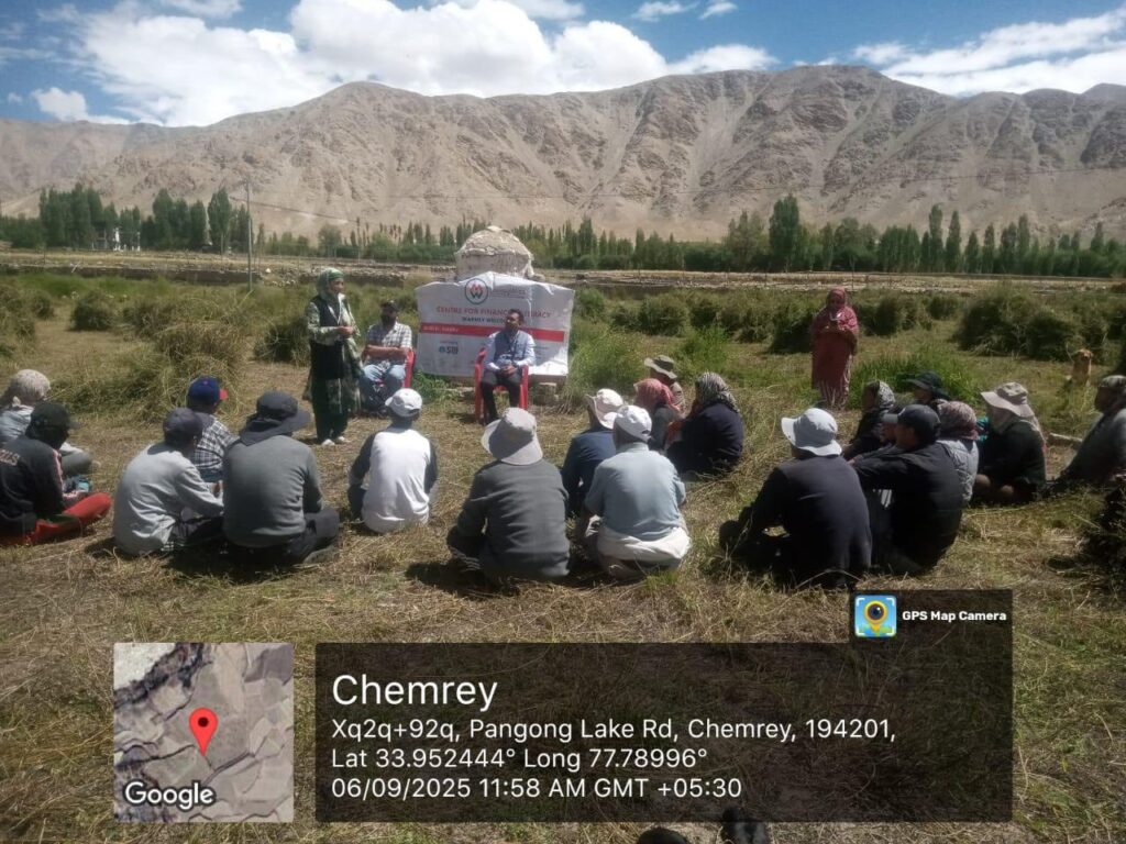 CRISIL Foundation conducts Financial Literacy Awareness Programme for Farmers at Chemday Block Kharu