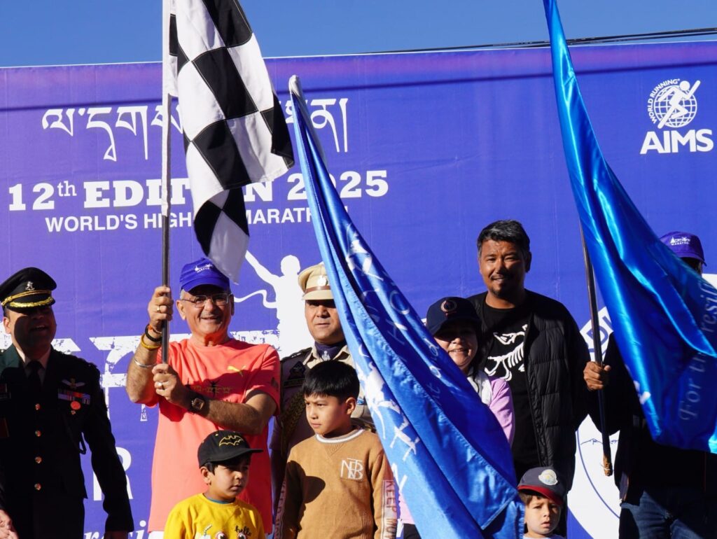 LG Kavinder flags off ‘Run for Fun’ Marathon