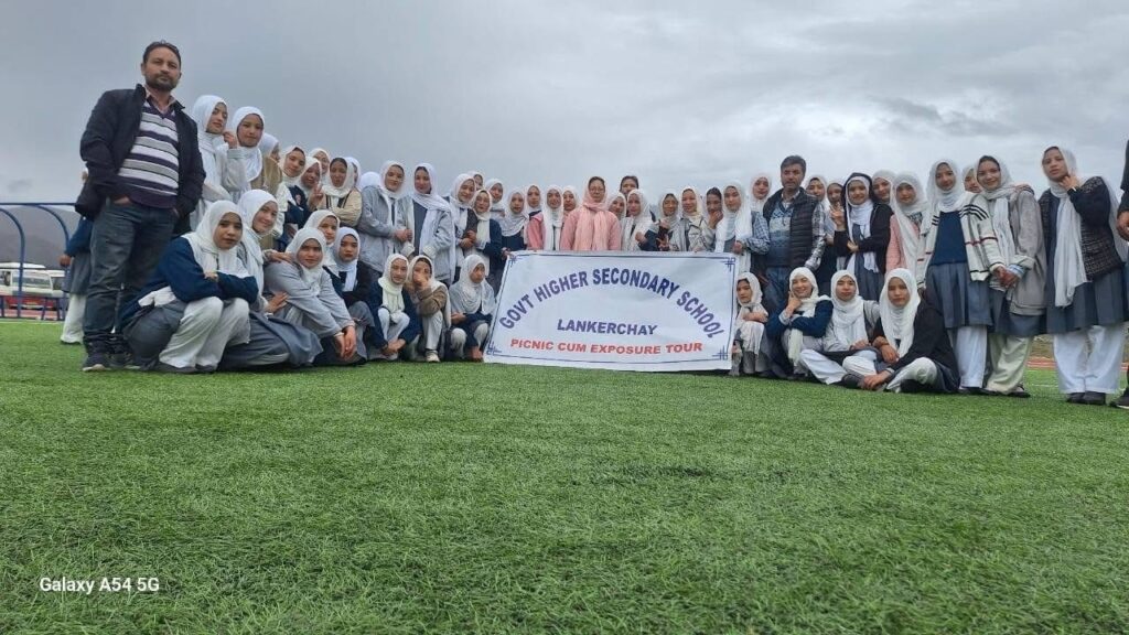 PM Shri Government Higher Secondary School Lankerchey Visits KVK Kargil and AstroTurf Kurbathang