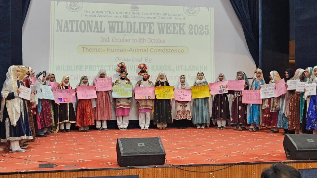 National Wildlife Week Concludes with Mega Celebration in Kargil
