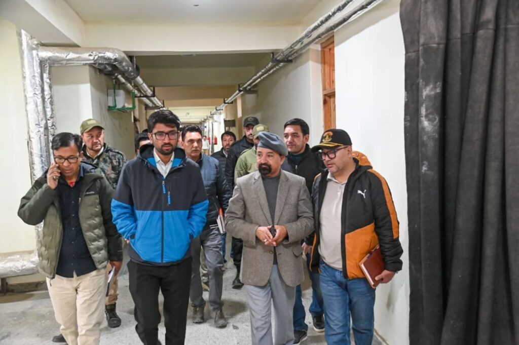 CEC Kargil Inspects Functioning of Departments’ Directorates and Council Secretariat Offices