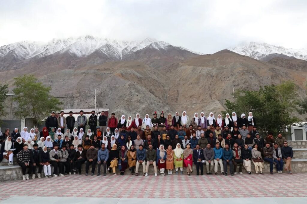 VC Ladakh University visits GDC Kargil