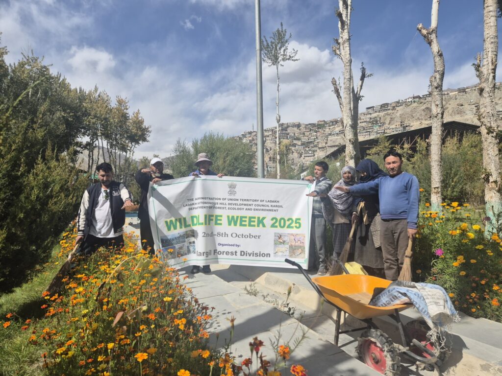 Wildlife Week Celebration by Forest Department Kargil