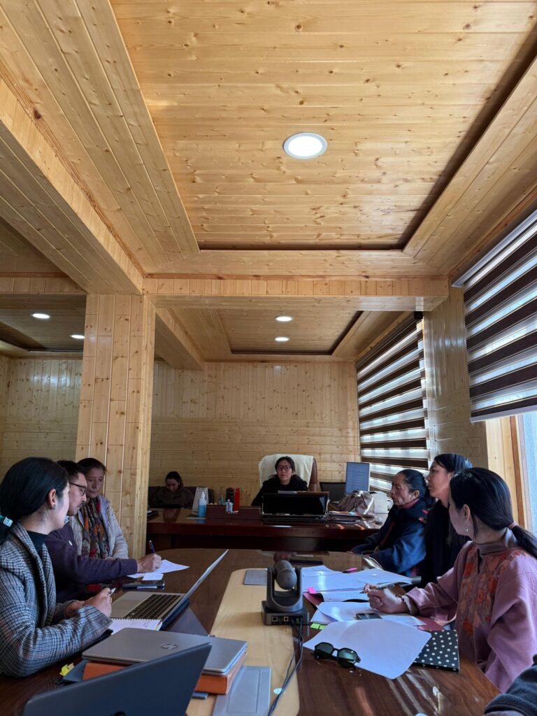 Kunzes Angmo reviews physical, financial progress of Missions Shakti & Vatsalya
