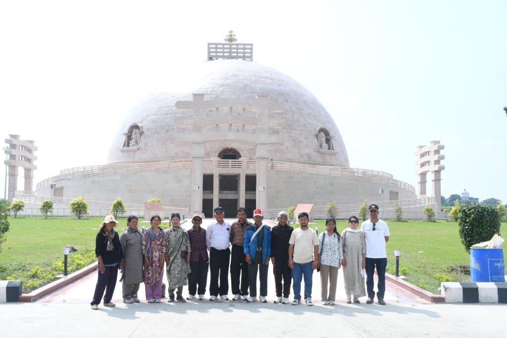 Community Members from Ladakh Enjoy National Integration Tour Across Buddhist Circuit