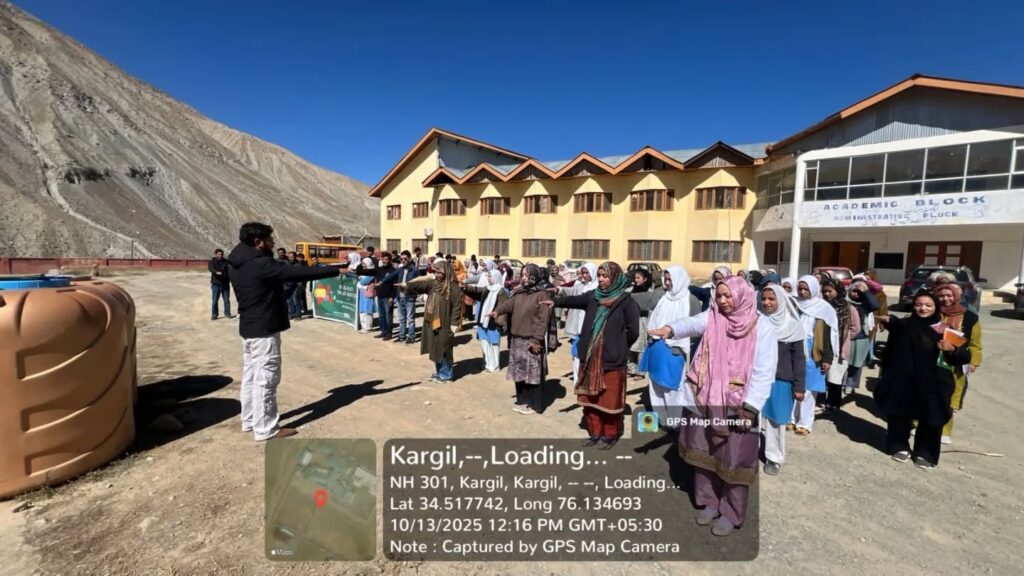 DDAC Kargil administers pledge against drug abuse at Govt. Polytechnic College Kargil