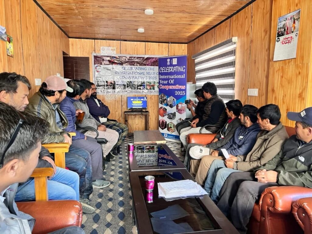 Live Telecast of PM’s Launch of Three Major Agricultural Missions Held in Kargil