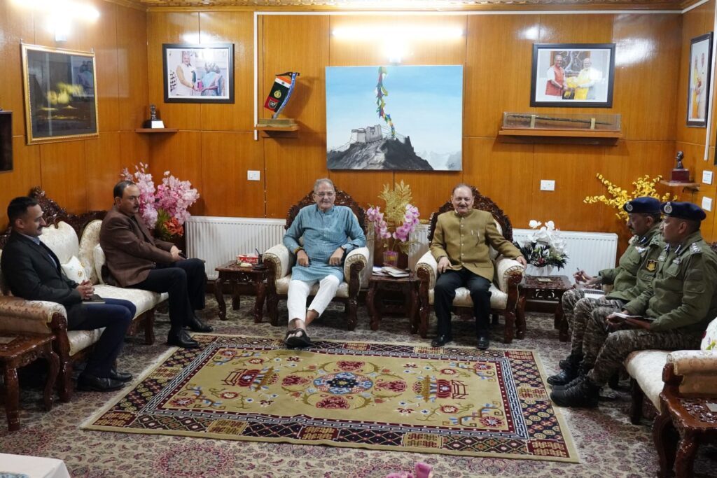 LG Kavinder Gupta hails role of Admin, security forces, citizens in maintaining Ladakh’s peace