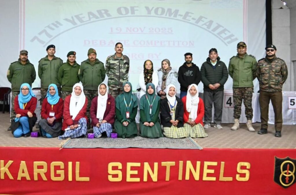 Young Minds Debate Bravery at Yom-E-Fateh 2025 in Kargil