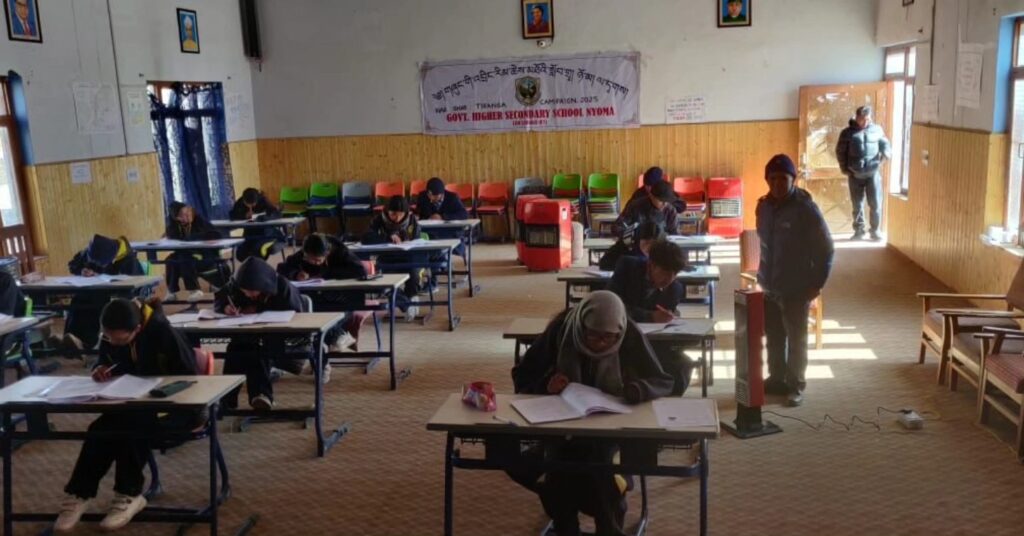 Pre-Board Exams Begin for Classes 10 & 12 in Ladakh