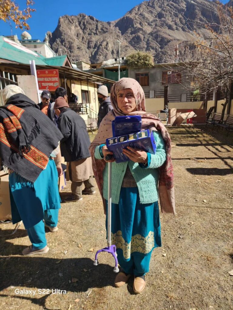 Assistive Devices Distributed to Differently-Abled Beneficiaries in Kargil