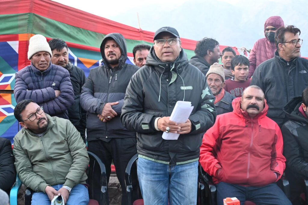 MP Ladakh Holds Marathon Tour of Choskore Valley; Vows Swift Redressal of Public Grievances