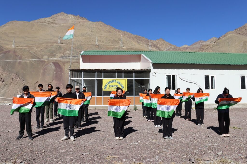 GDC Khaltsi Celebrates 150 Years of ‘Vande Mataram’ with Patriotic Zeal