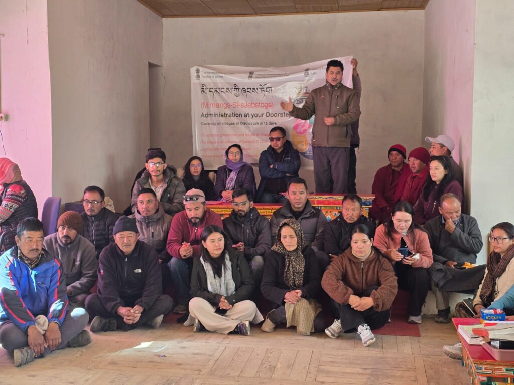 ‘Mimang-si-Shabstogs’ Campaign Kicks Off in Kharu to Boost Public Outreach and Welfare Delivery