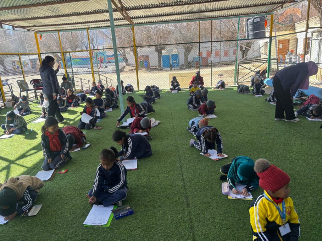 DIET Leh Conducts Inspection of Final Examinations Across District