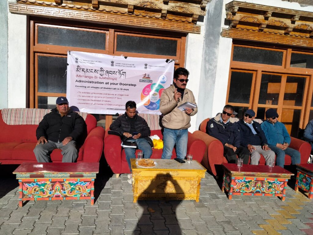 Khaltsi Villages Benefit from Multi-Village Outreach Drive